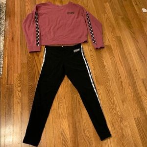 Victoria Secret PINK Outfit Set SZ M
